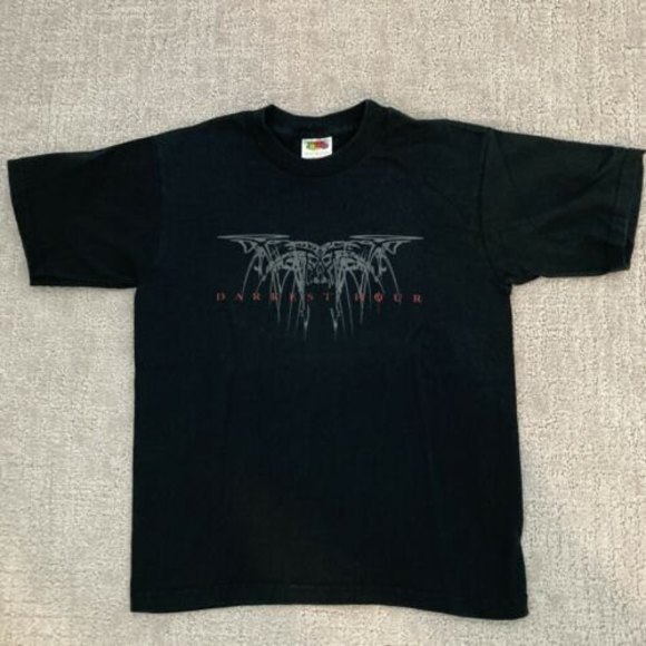 EUC 00's Darkest Hour Band T Shirt Small Metalcore Death Metal 100% Cotton YM - Picture 2 of 8